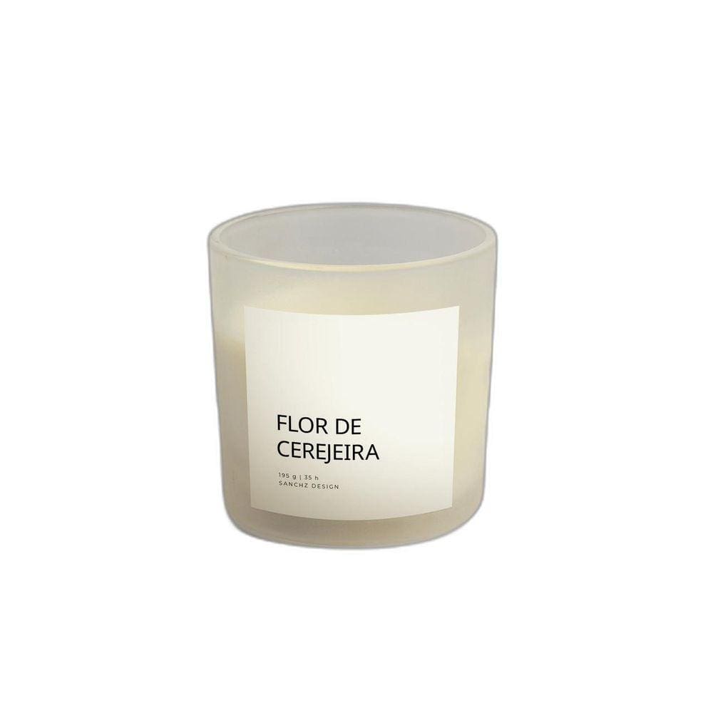 Vela Aromática Fosca Nature Flor De Cerejeira