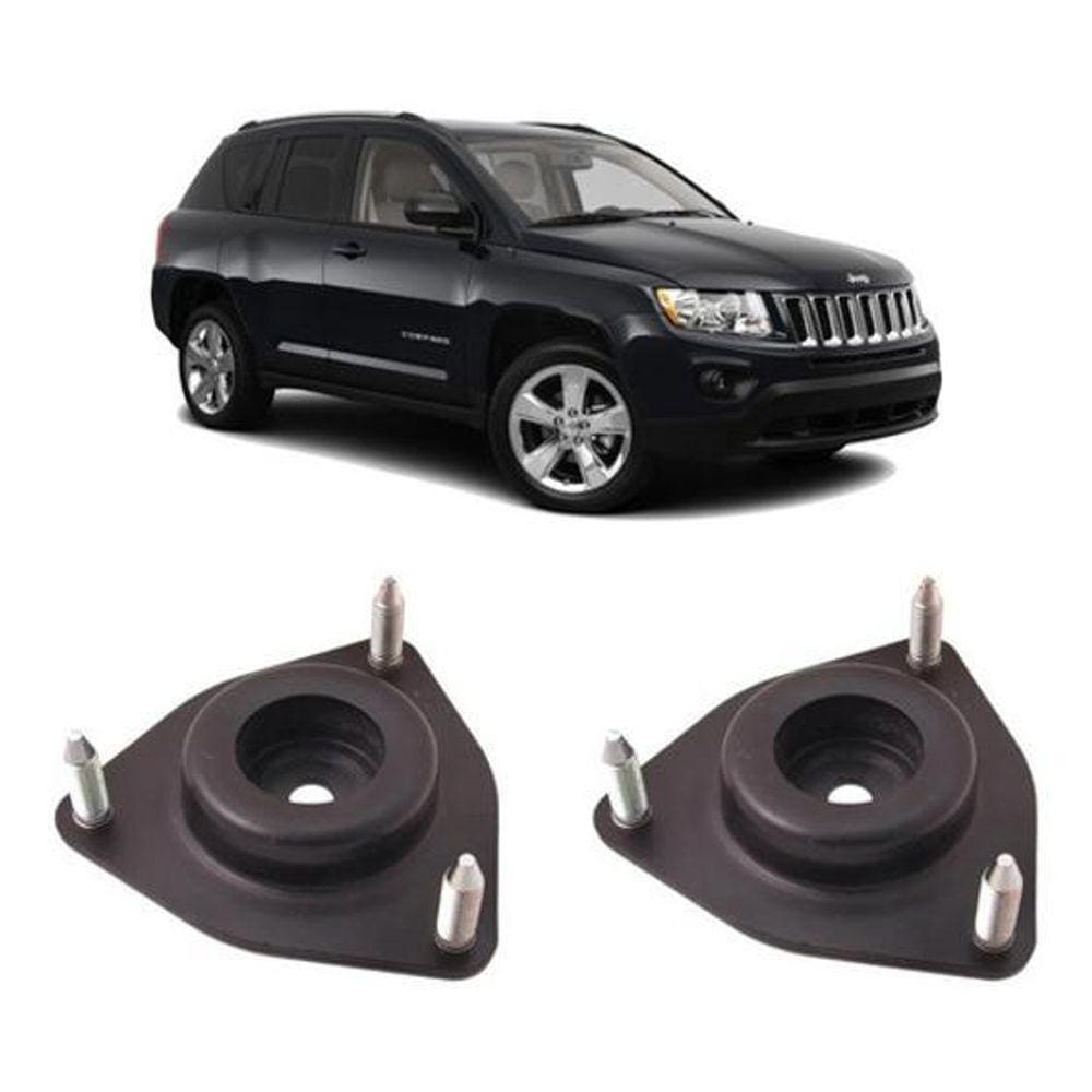 Par Batente Amortecedor Dianteiro Jeep Compass 2010 2011 12