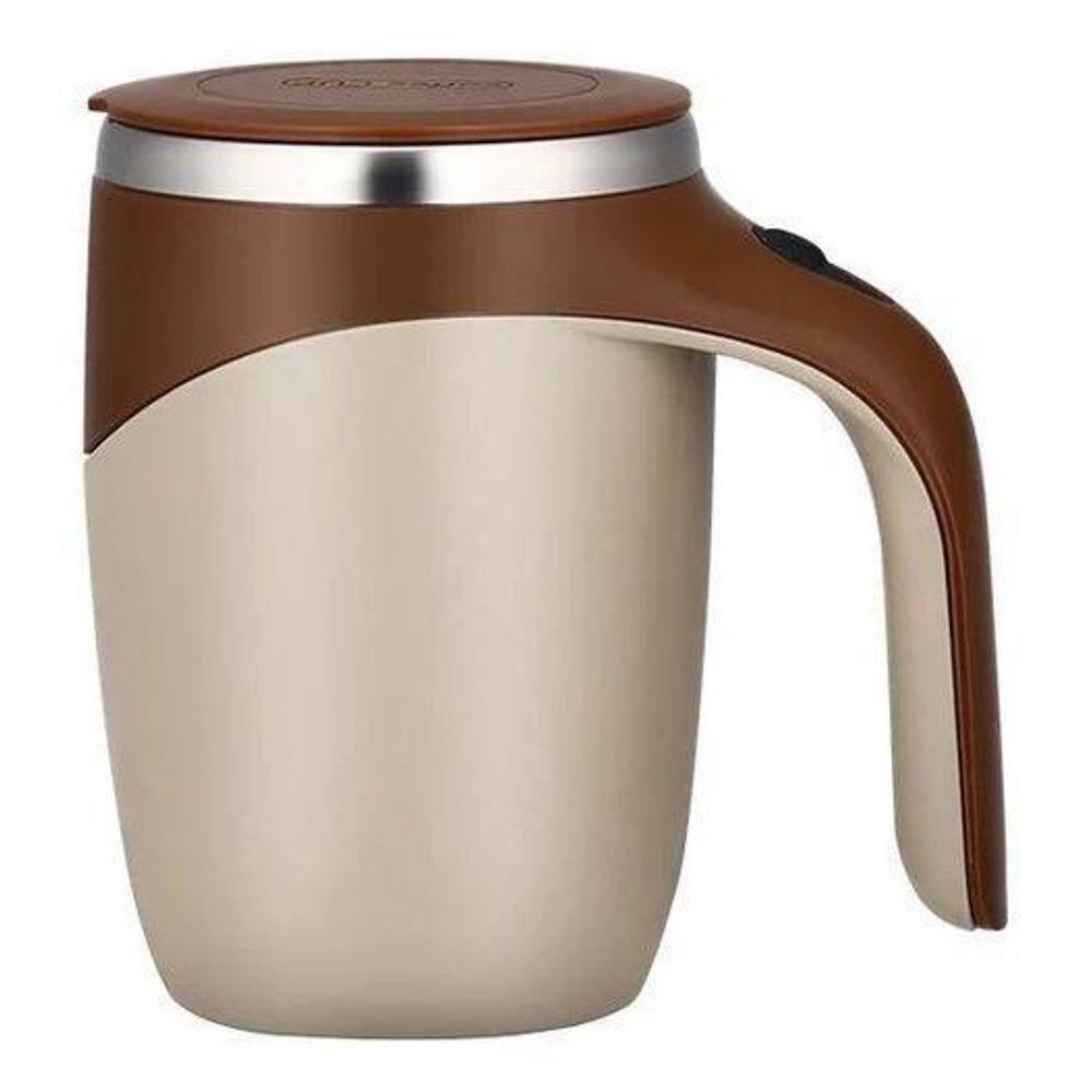 Caneca Mixer Inox Automática Elétrica Misturador 380Ml