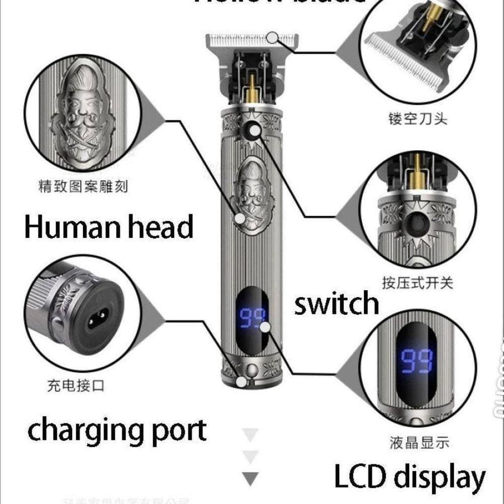 Maquina De Acabamento Profissional Kemei Km - 700H
