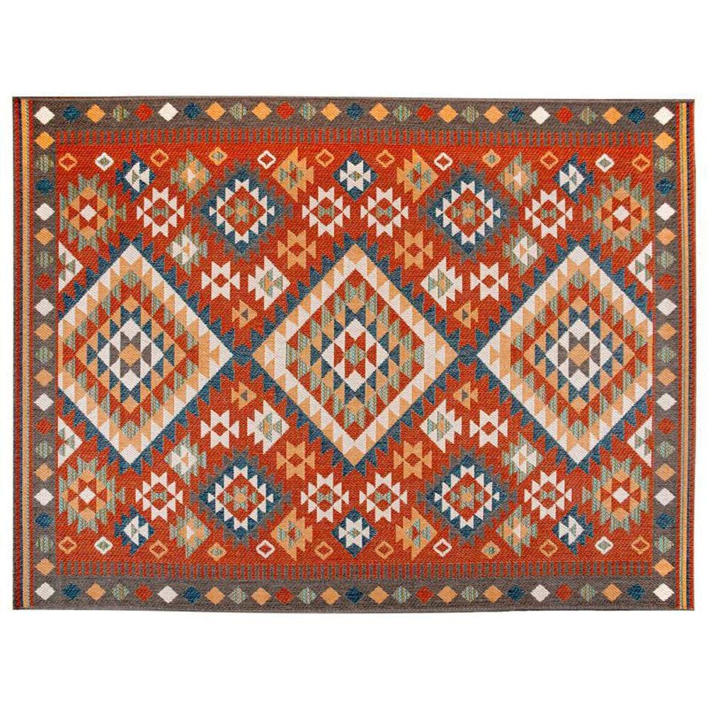 Tapete Sisal Aurora 06 Vermelho - 2,00 X 2,50M - Edantex