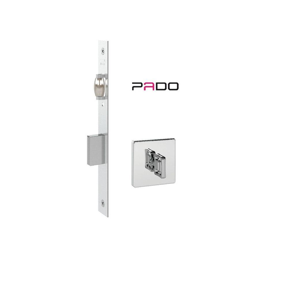 Fechadura Rolete Porta Banheiro Wc Pivotante Pado Inox