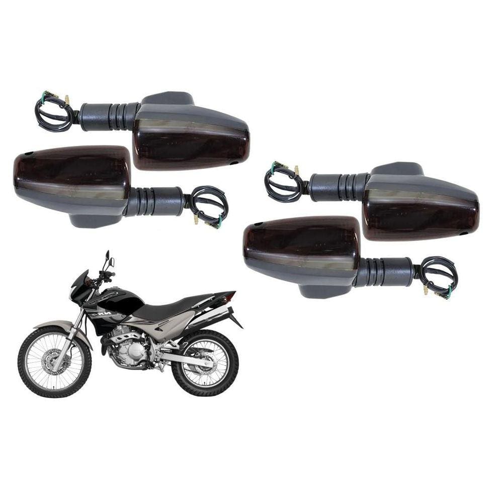 Jogo 4 Piscas Setas Honda Nx 400 Falcon De 1999 Ate 2008