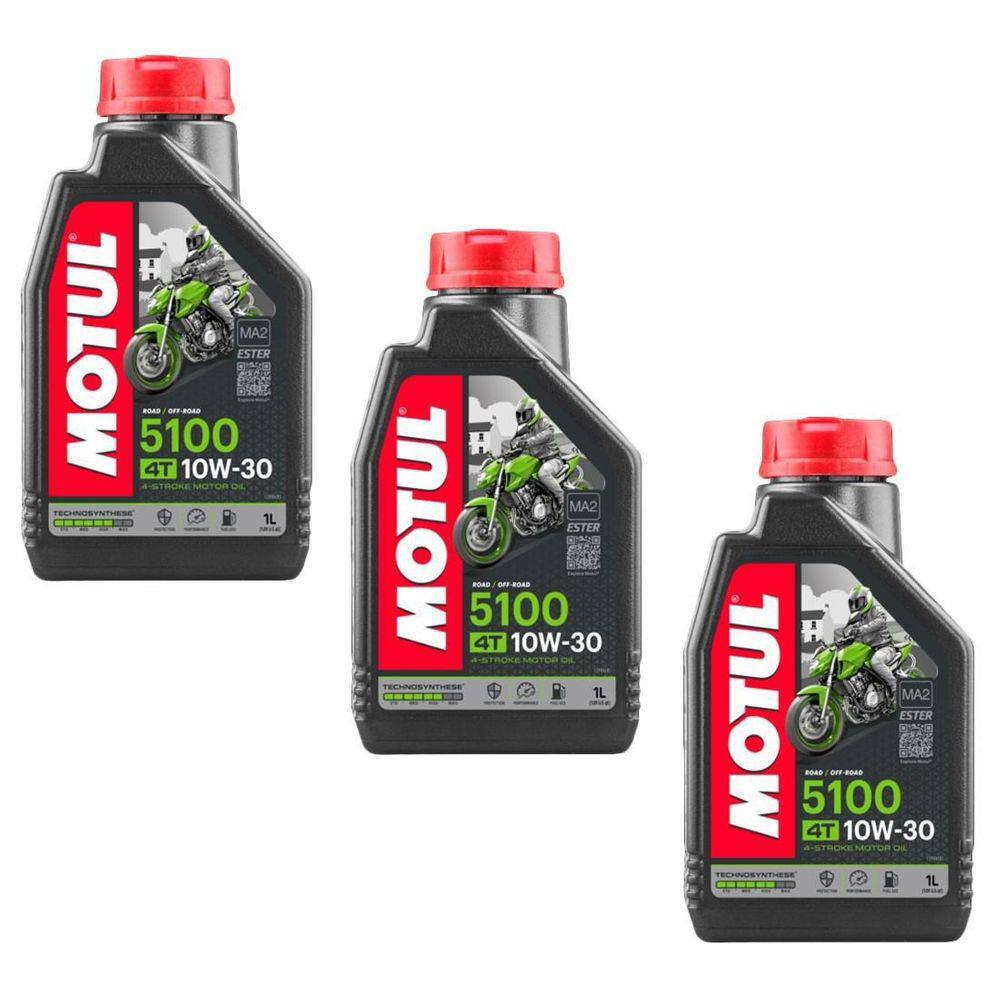 Oleo Motul 5100 10W30 Fan Titan Injeção Cb 500 Hornet - 3L