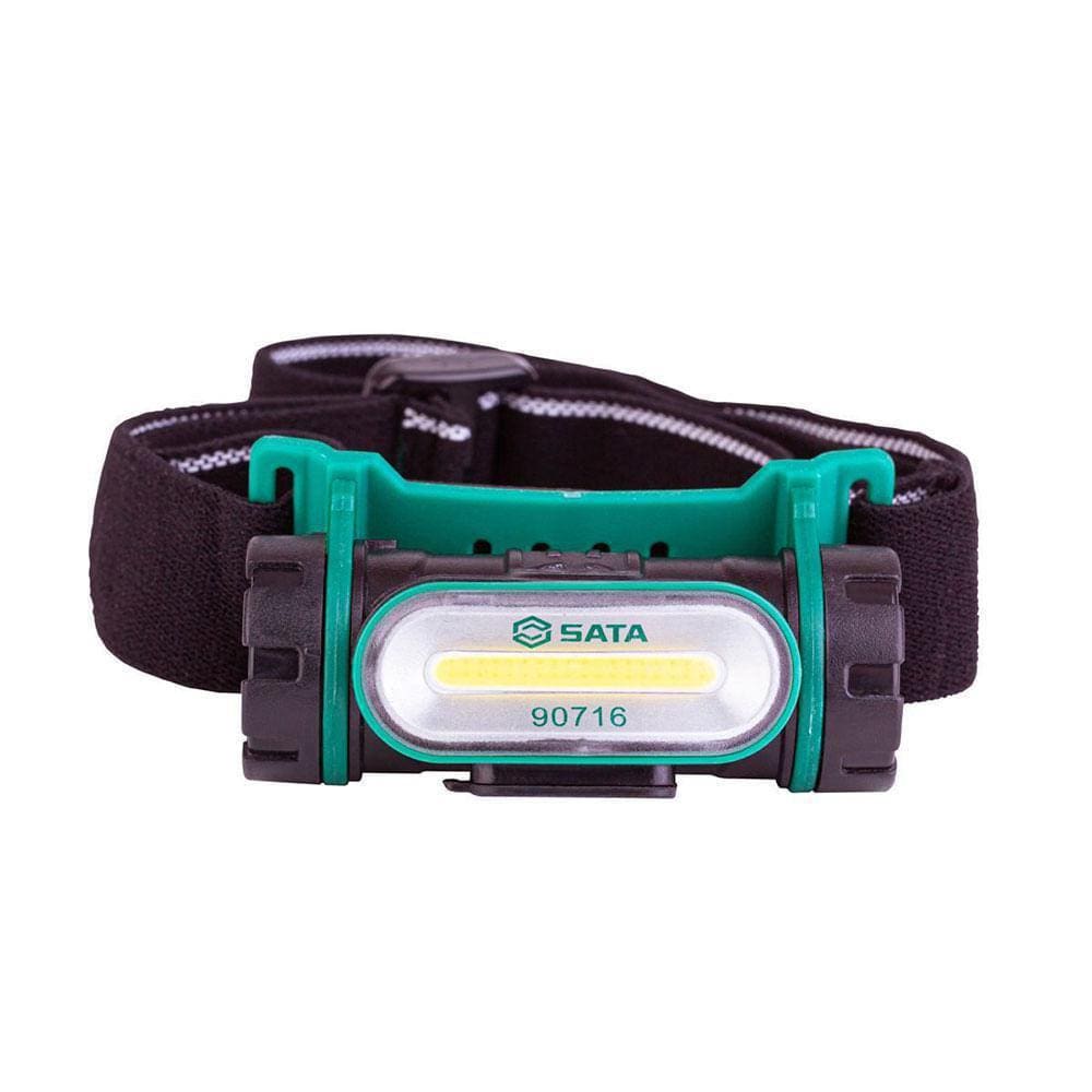 Lanterna Para Cabeça Recarregável 150 Lm Sata St90716