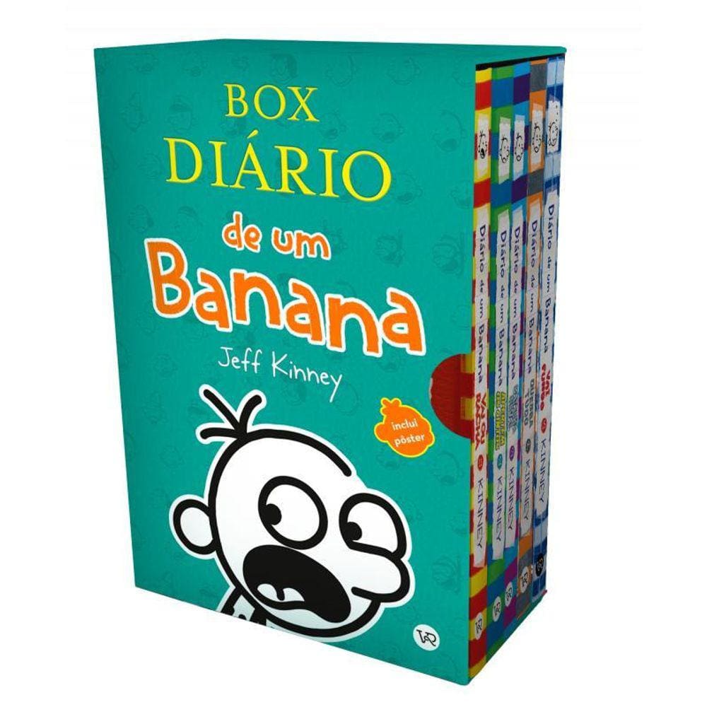 Box Diário De Um Banana - 5 Volumes  Do 11 Ao 15