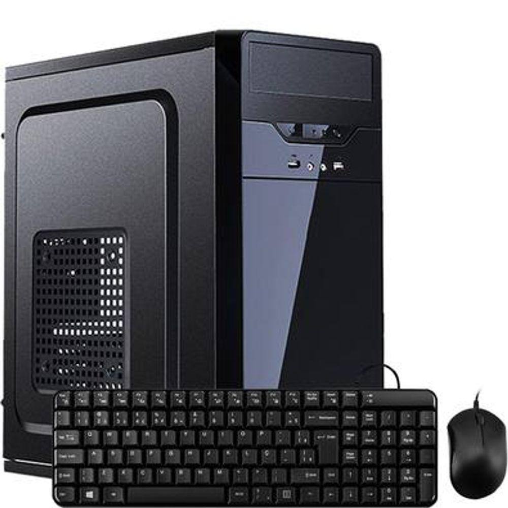 Computador Completo Intel Dual core 3.00 Ghz 8GB DDR3 - SSD 240Gb - Kit multimídia - Pronto para usar em 20 Segundos
