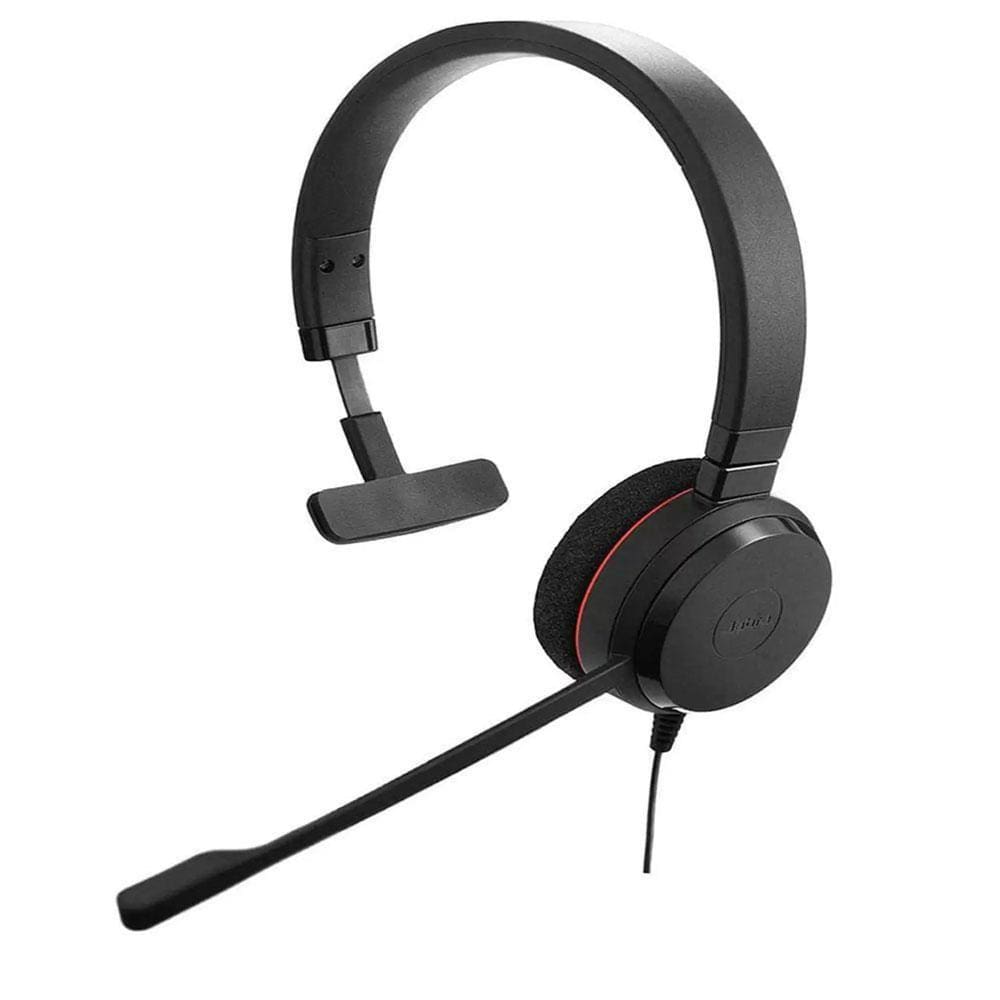 Headset Evolve 20 Ms Mono Jabra Preto