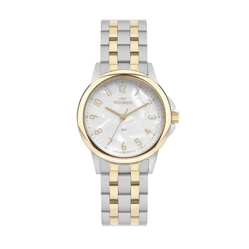 Relógio Technos Feminino 2035Mxf/1B Elegance Bicolor