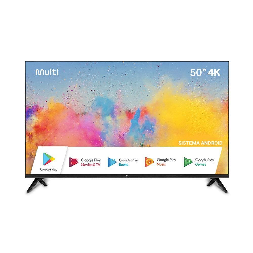 Smart Tela DLED 50 4K Multi Android 11 4HDMI 2USB Wi-fi - TL059