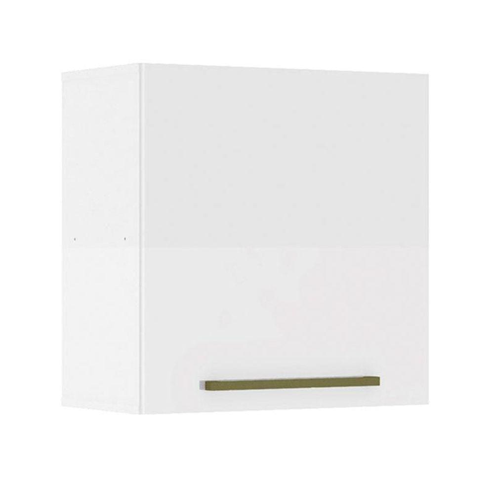 Armário Aéreo 1 Porta Favorita Branco Lacca - Zanzini