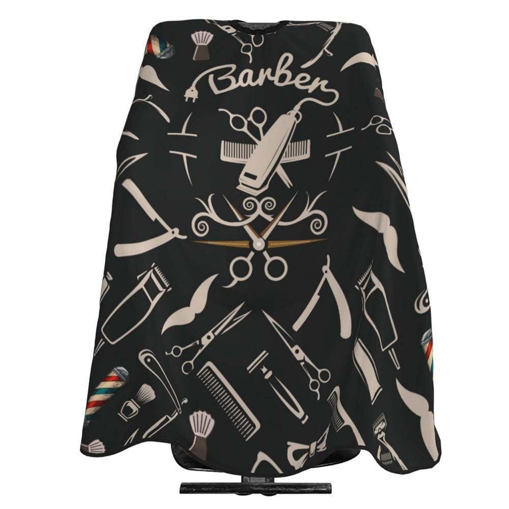 Capa De Corte Barbeiro Cabeleireiro Personalizada Rosada