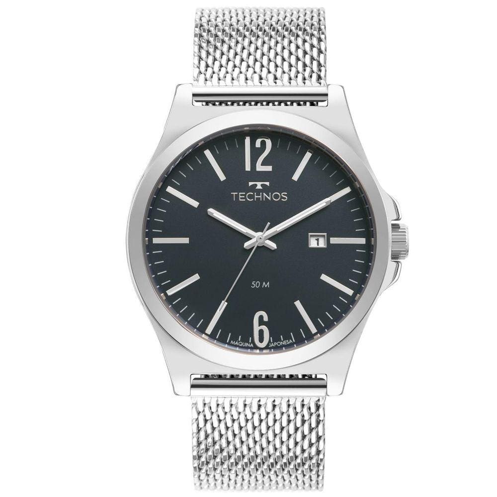 Relógio Technos Masculino 2115Ncy/1A Classic Mesh