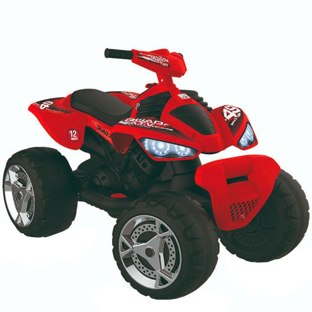 Quadriciclo Elétrico Infantil Bandeirante Câmbio com 3 Marchas 12V 2765