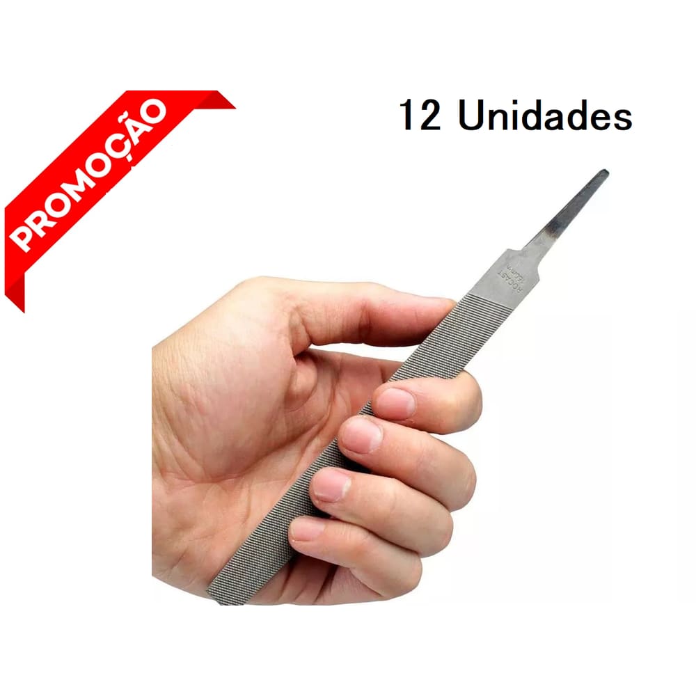 12x Lima Profissional Meia Cana Bastarda 4 Polegada Atacado