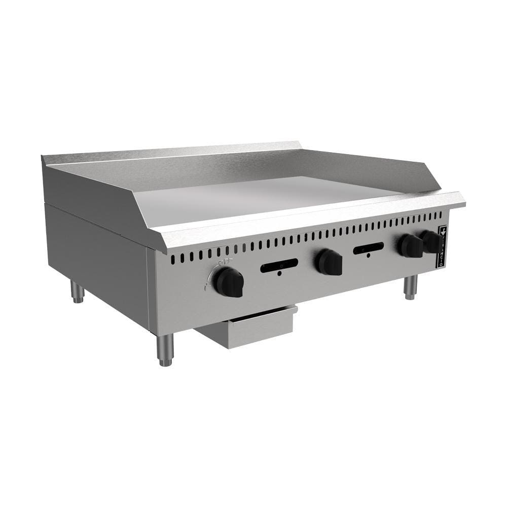 Chapa Bifeteira Profissional Industrial Prime a Gás 90cm PCM090G 19mm - Venâncio