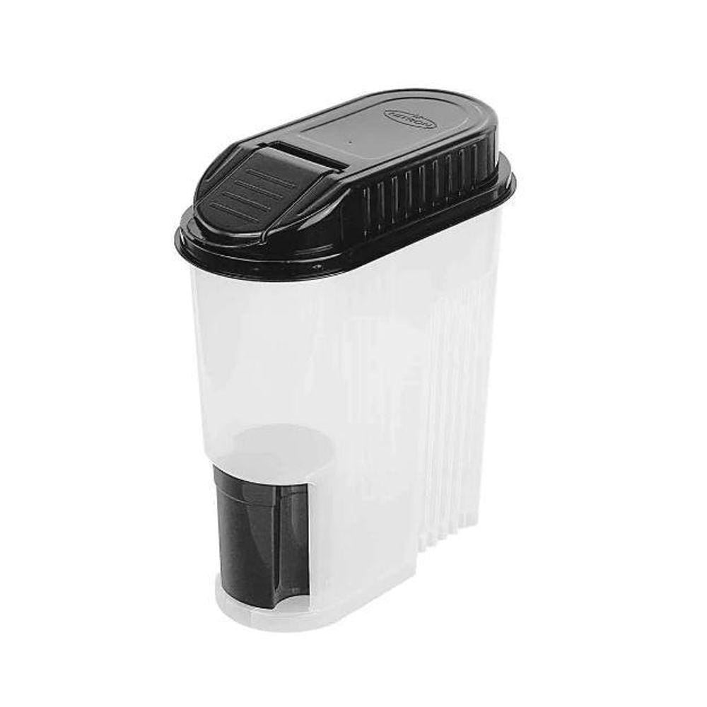 Porta Sabao Em Po Com Dosador Preto