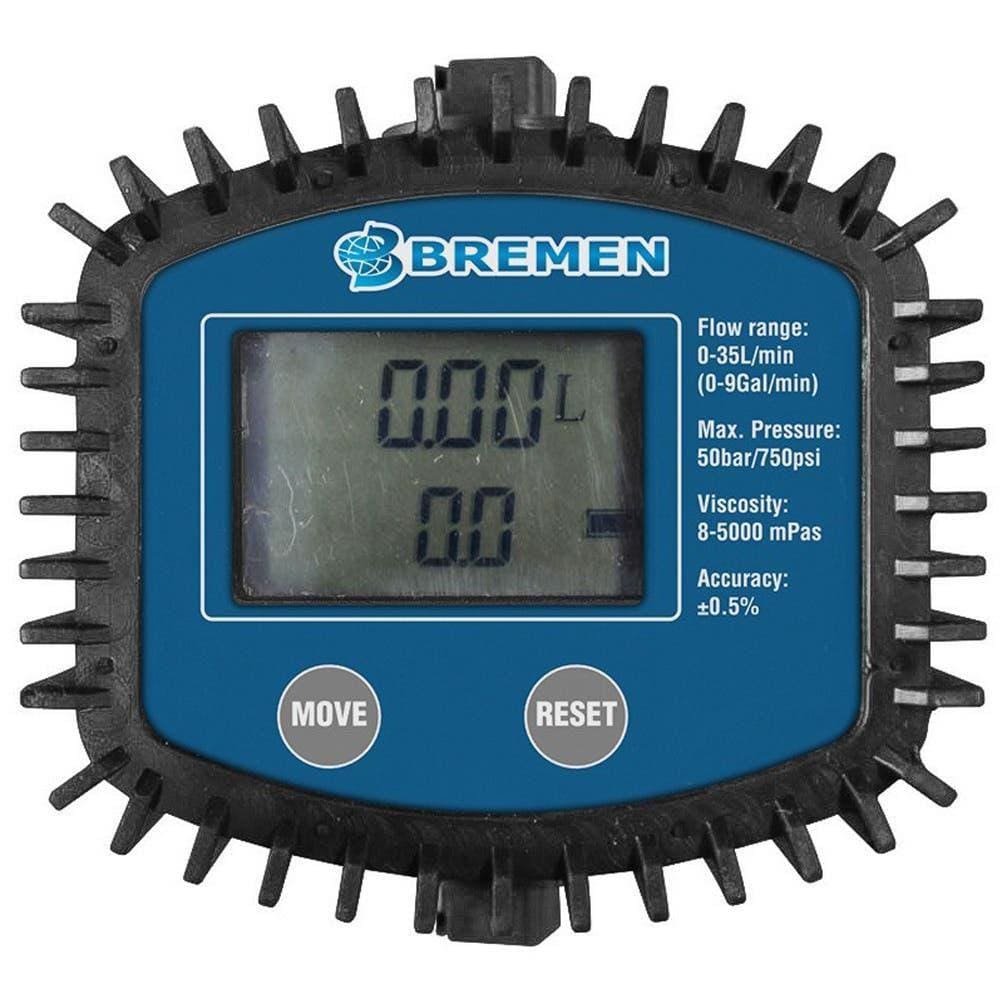 Medidor Digital 1/2 POL para Óleo 30l/min 40561 BREMEN