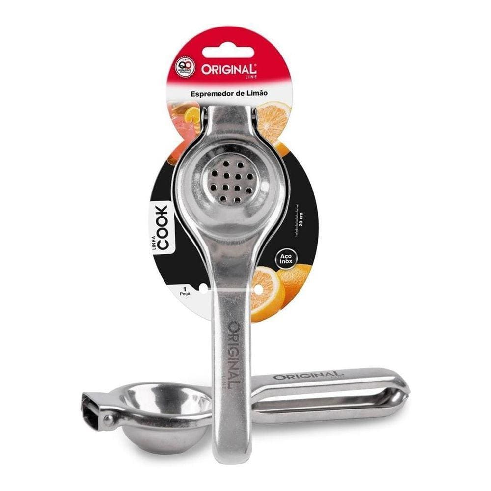 Espremedor Amassador De Limão Manual Aço Inox Reforçado