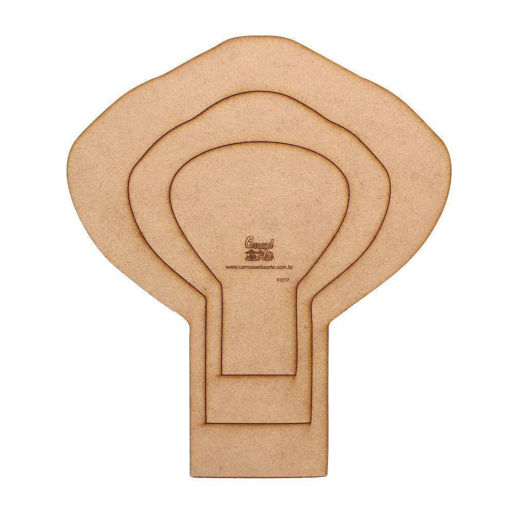 Gabarito Flor Gigante Mdf F017