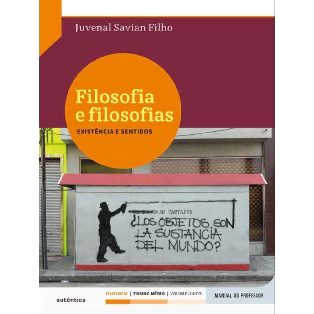 Filosofia E Filosofias - Manual Do Professor