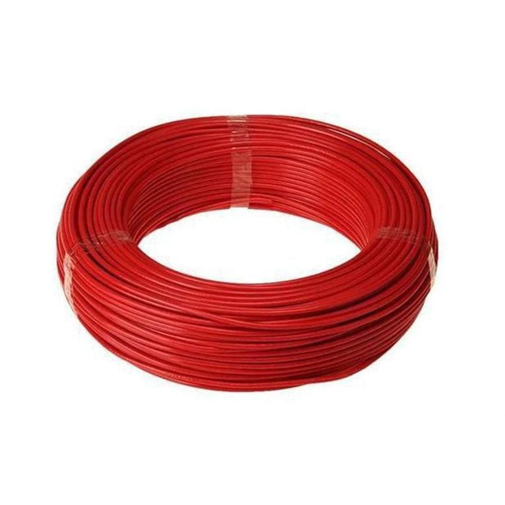 Fio Eletrico 6 Mm 20 Metros Vermelho