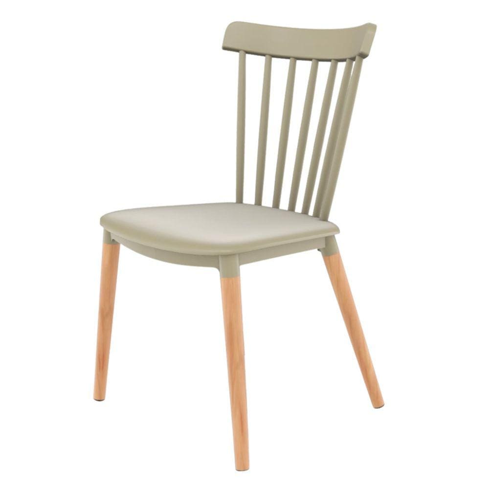 Cadeira para Sala de Estar Windsor  Cinza