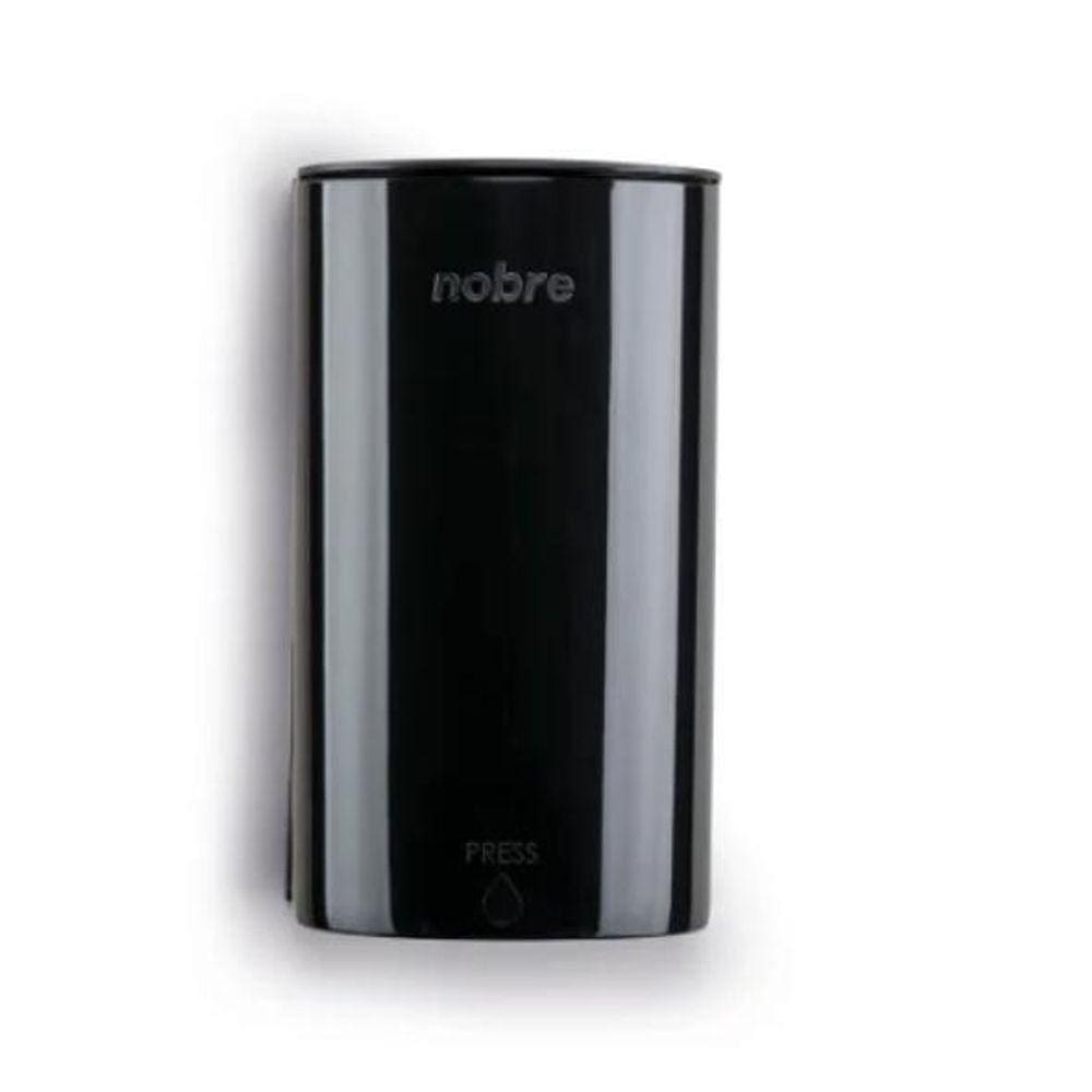 Mini Dispenser Saboneteira/ Álcool Gel Preto 500Ml Nobre