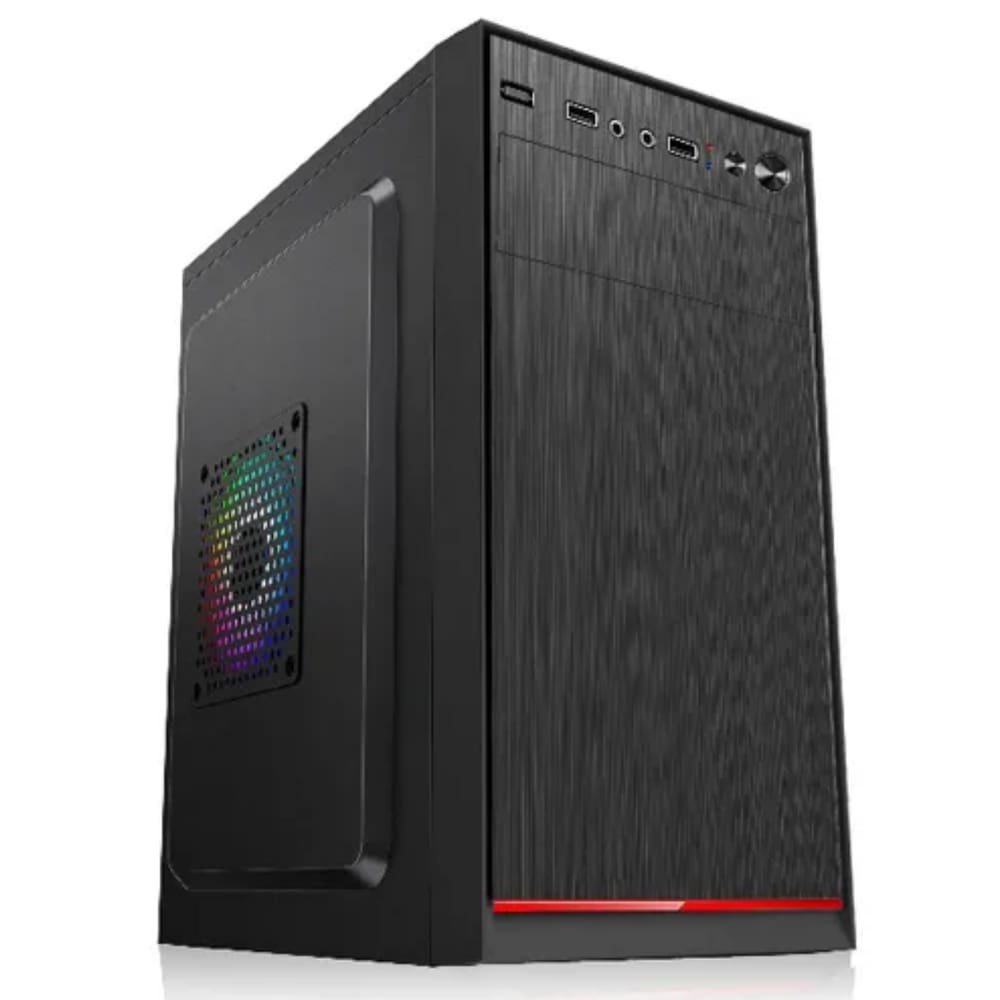 Computador Gabinete Tipo Torre Preto Completo Extra computador-gabinete-tipo-torre-preto-completo-extra
