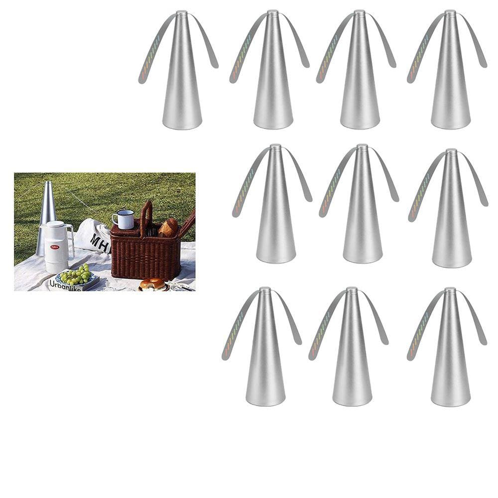 Repelente Ventilador Kit 10 Unidades Mosquito Mosca Afasta Inseto Mesa Quarto Piquenique Jardim Quintal Casa Lazer Ar Livre
