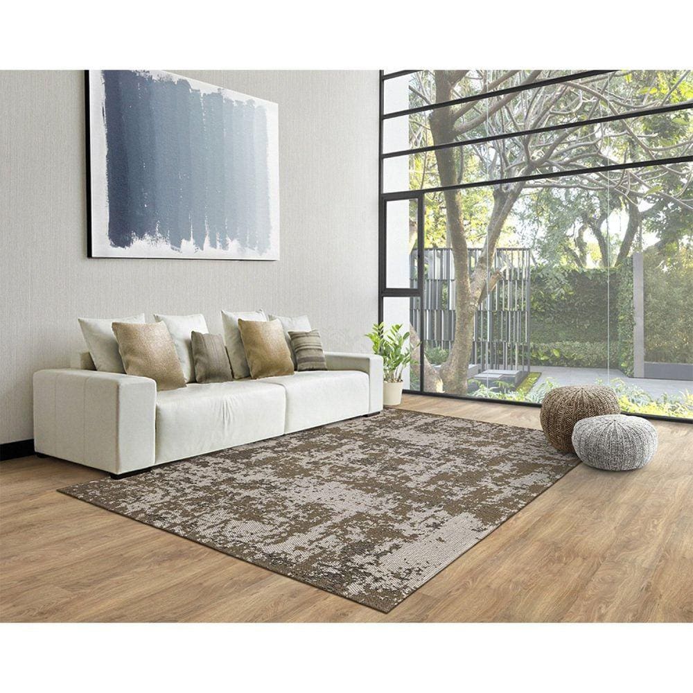 Tapete 143x220cm Serido São Carlos Cream/Taupe B2694A