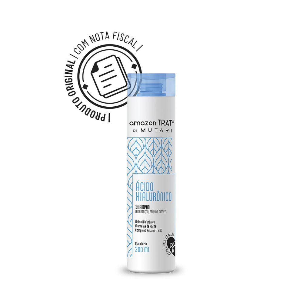 Shampoo Ácido Hialurônico Amazon Trat® Di Mutari 300ml
