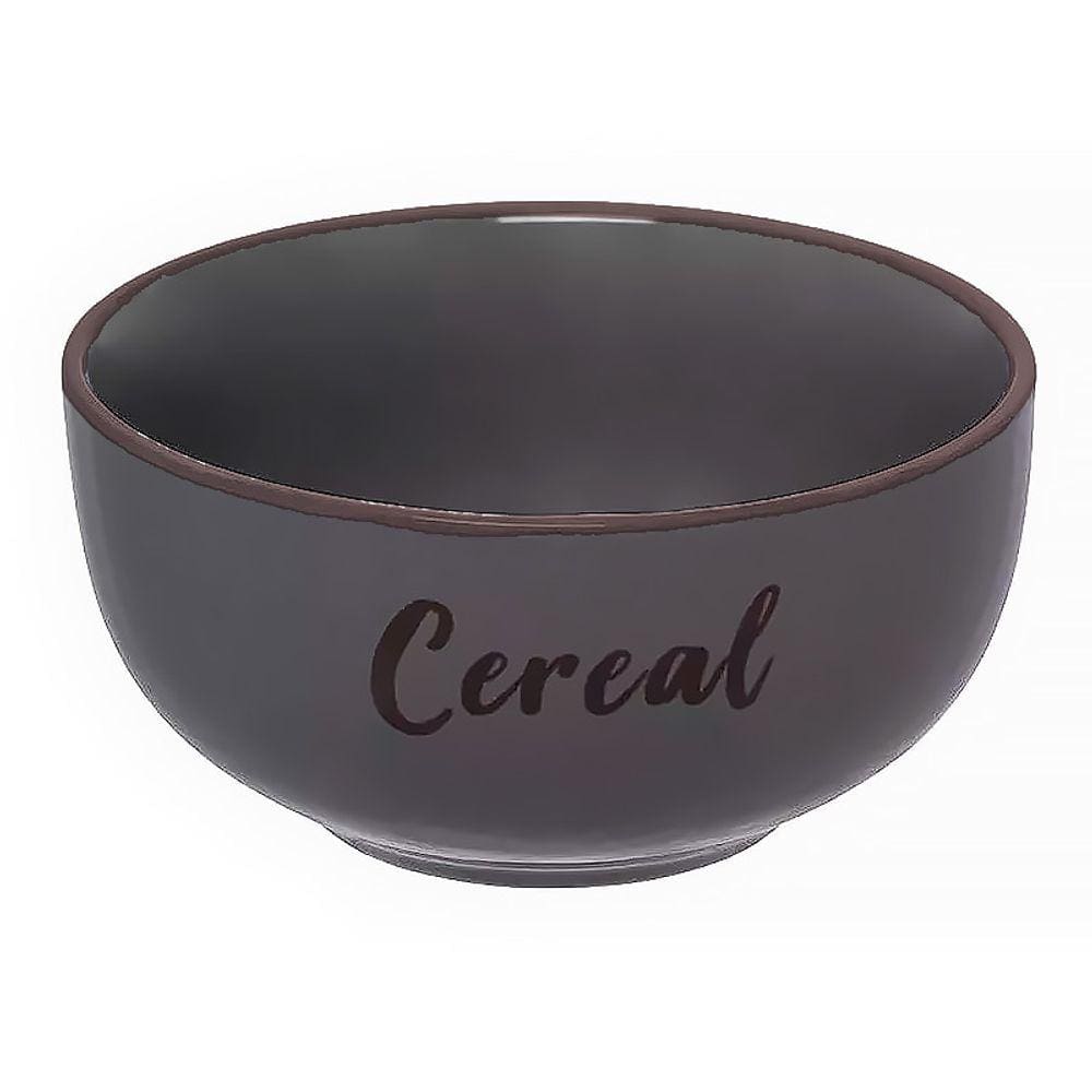 Bowl Rustic Cereal em Cerâmica Marrom 470ml BOWL13MA - Hauskraft