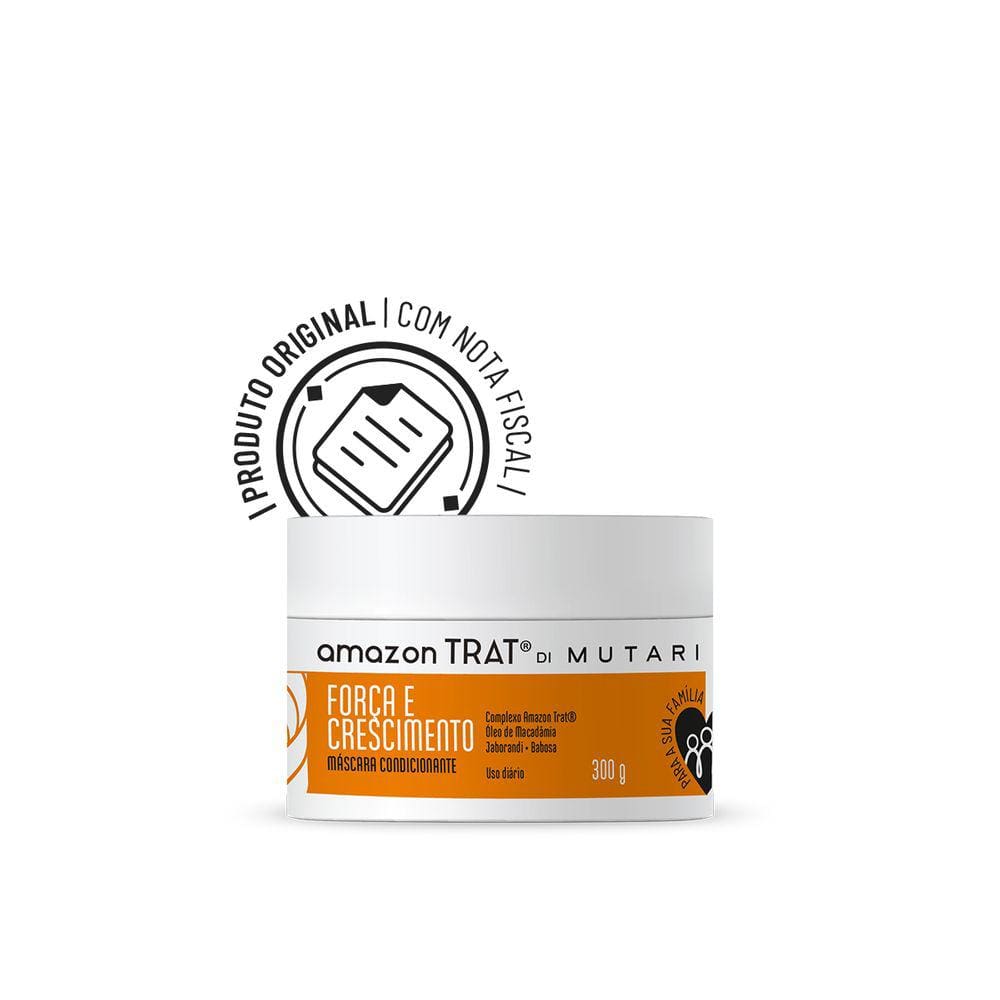 Máscara Força e Crescimento Amazon Trat® Di Mutari 300g