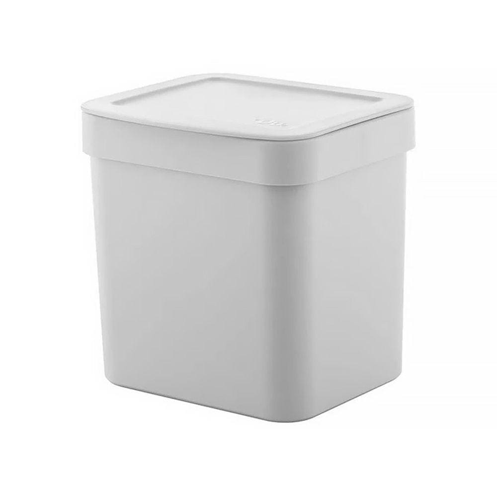 Lixeira para Pia de Cozinha Trium 4,7 Litros Branco LX505 - Ou