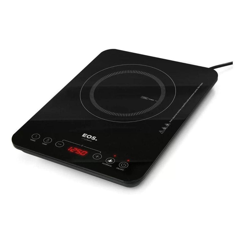 Cooktop eos eletrico 2 bocas inducao e embutir 220v Extra