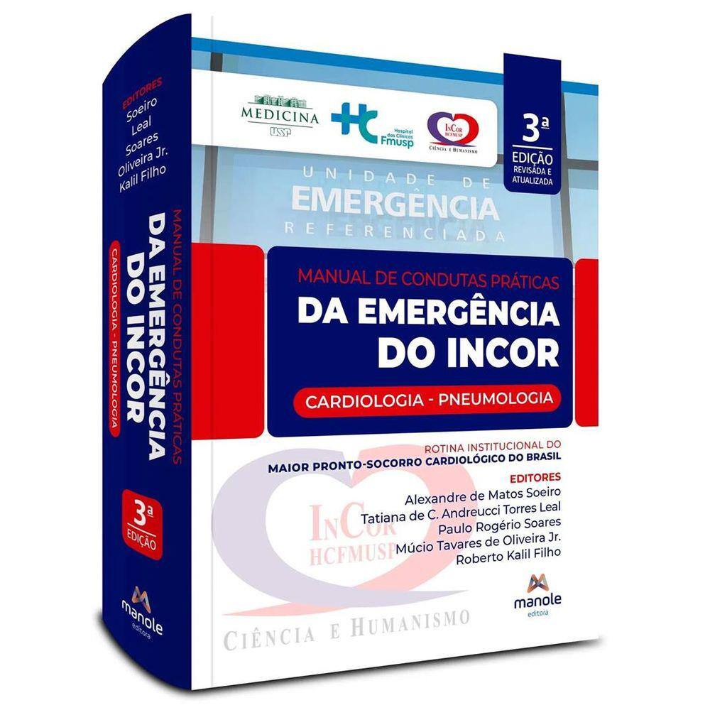 Cardiologia Pneumologia Manual De Condutas Praticas Da Emergencia Do Incor