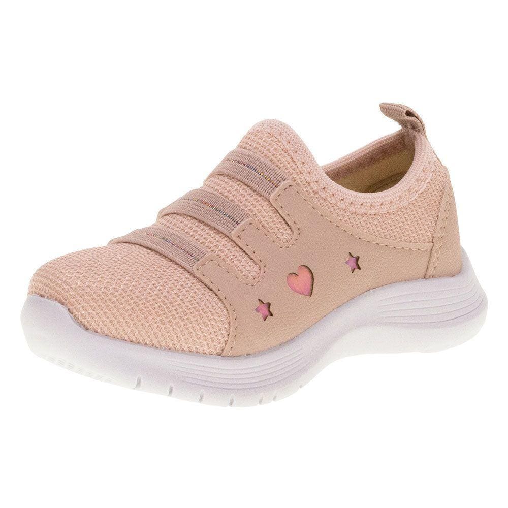 Tênis Infantil Feminino Slip On Lily Kids - 19022