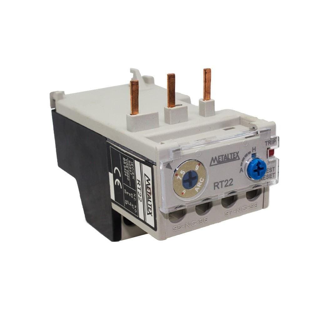 Relé Térmico Rt22-9A 6 - 9A Para Ct9-22 Metaltex