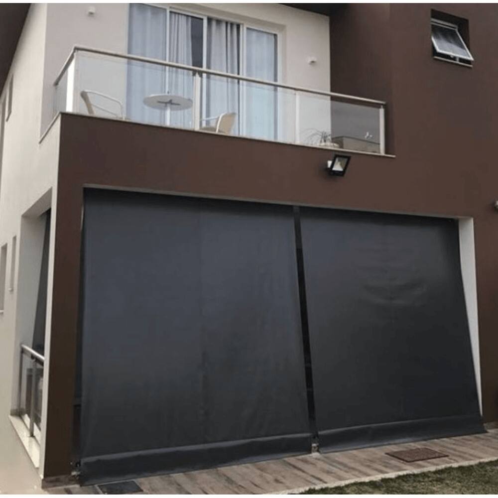 Toldo Cortina Preto - 3,20m x 1,90m - kit completo