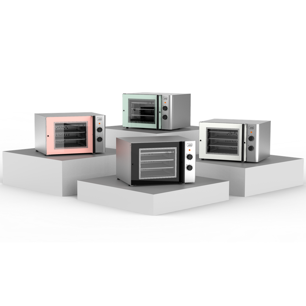 Forno Elétrico Turbo Profissional 4 esteiras 220v Anodilar