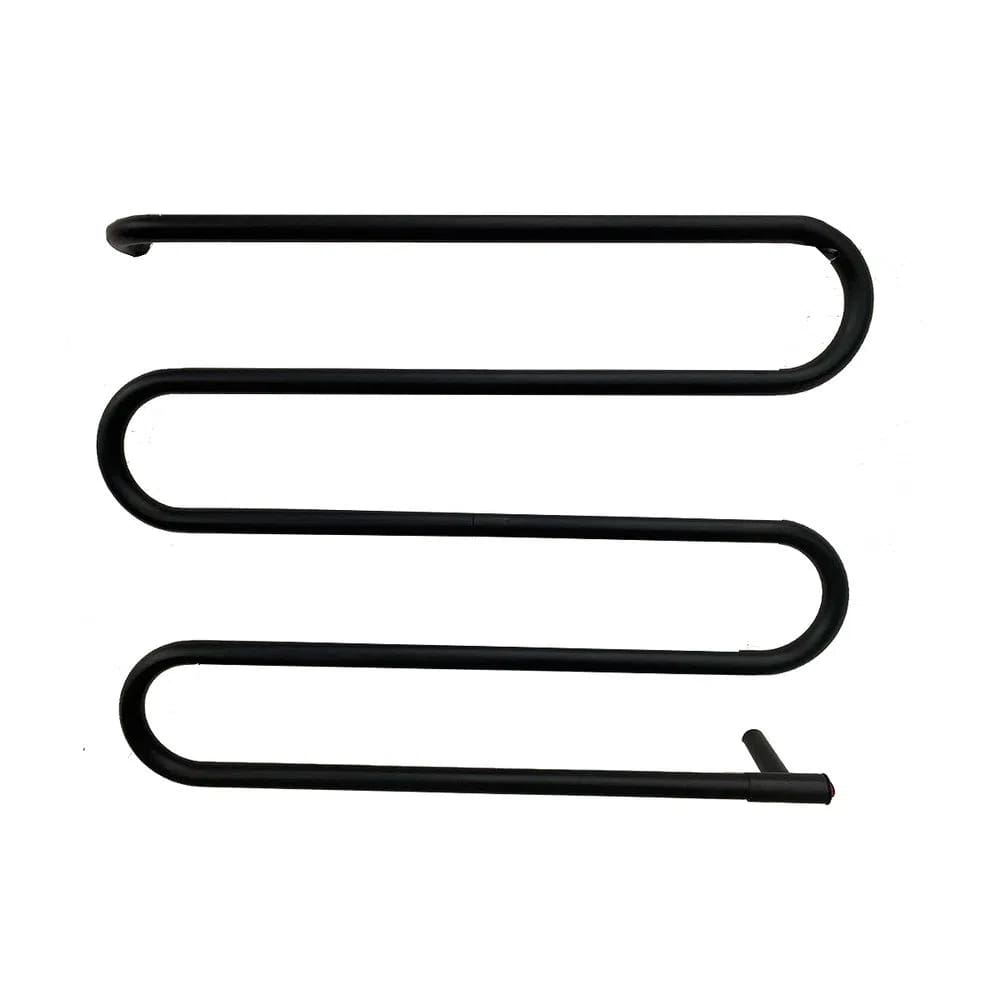 Toalheiro Termico Fixo Pequeno 110V Standard Preto Fosco