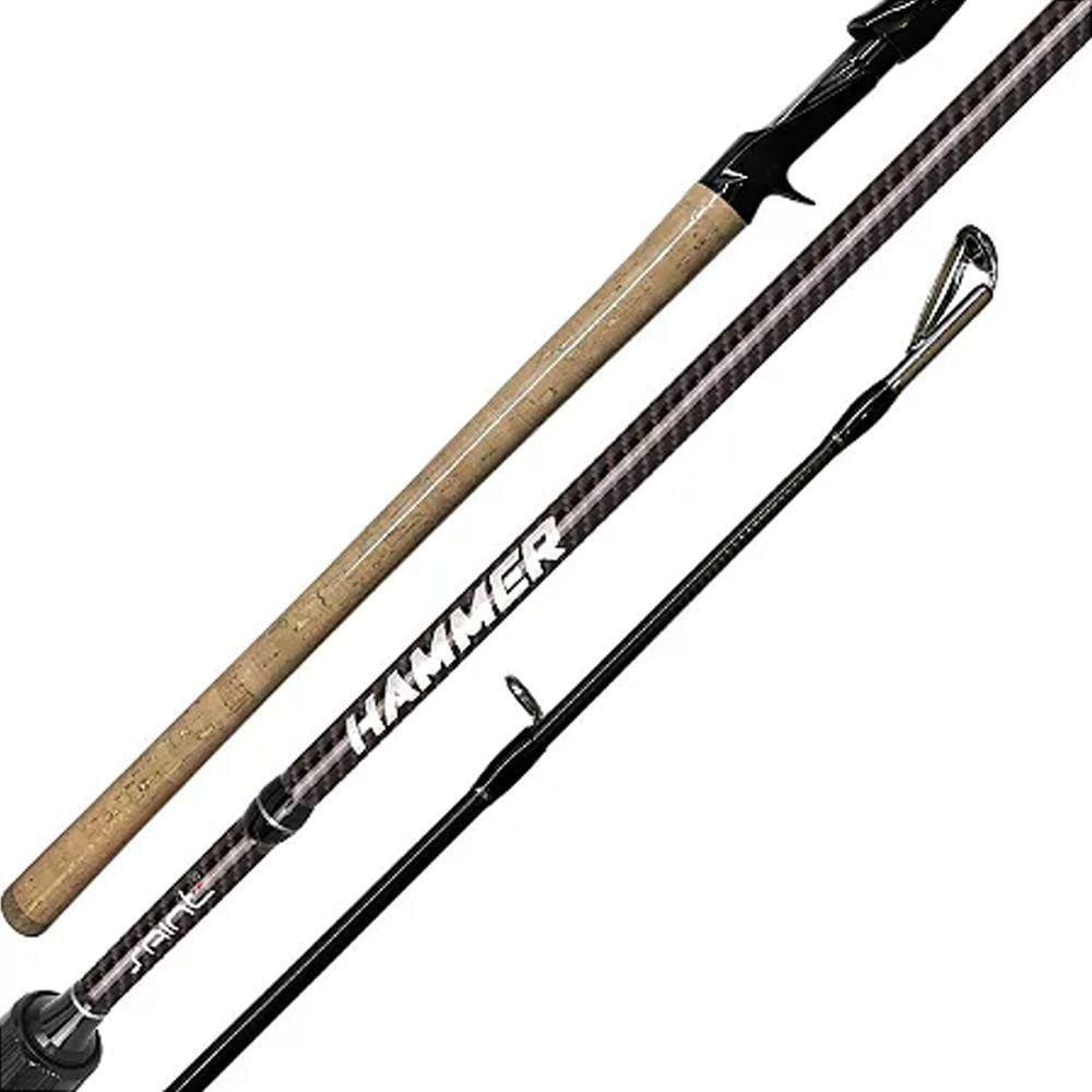 Vara Carretilha Pesqueiro Saint Hammer 701BC 2,13m 30-60lbs IM8 Inteiriça