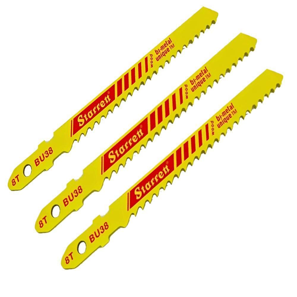 Lâmina de Serra Tico Tico 3 Unidades BU38 STARRETT