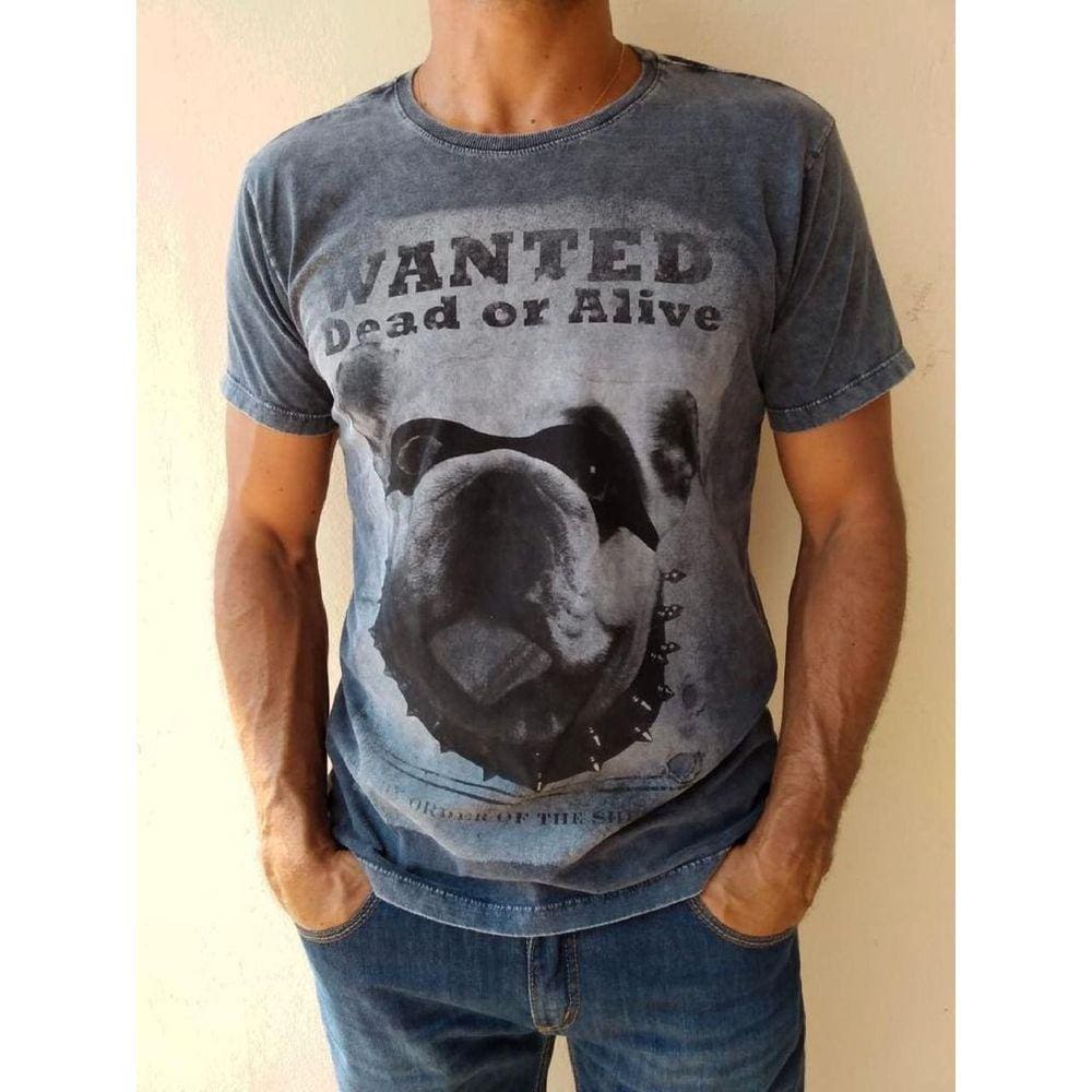 T-Shirt Blackbulldog 100% algodão
