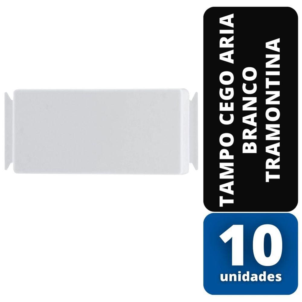 KIT C/ 10 Tampo Cego Aria Branco Tramontina