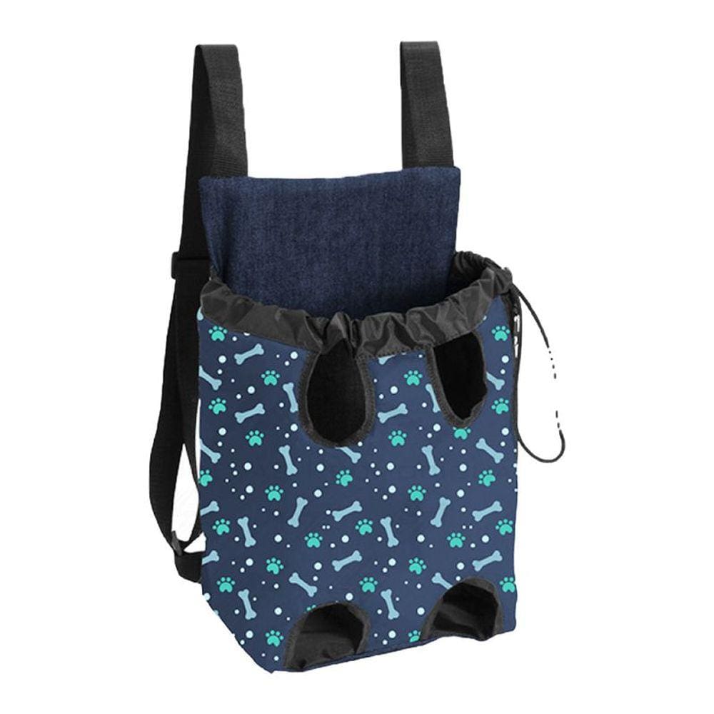 Mochila De Transporte Saks Caes E Gatos 04 Azul Pet-0026
