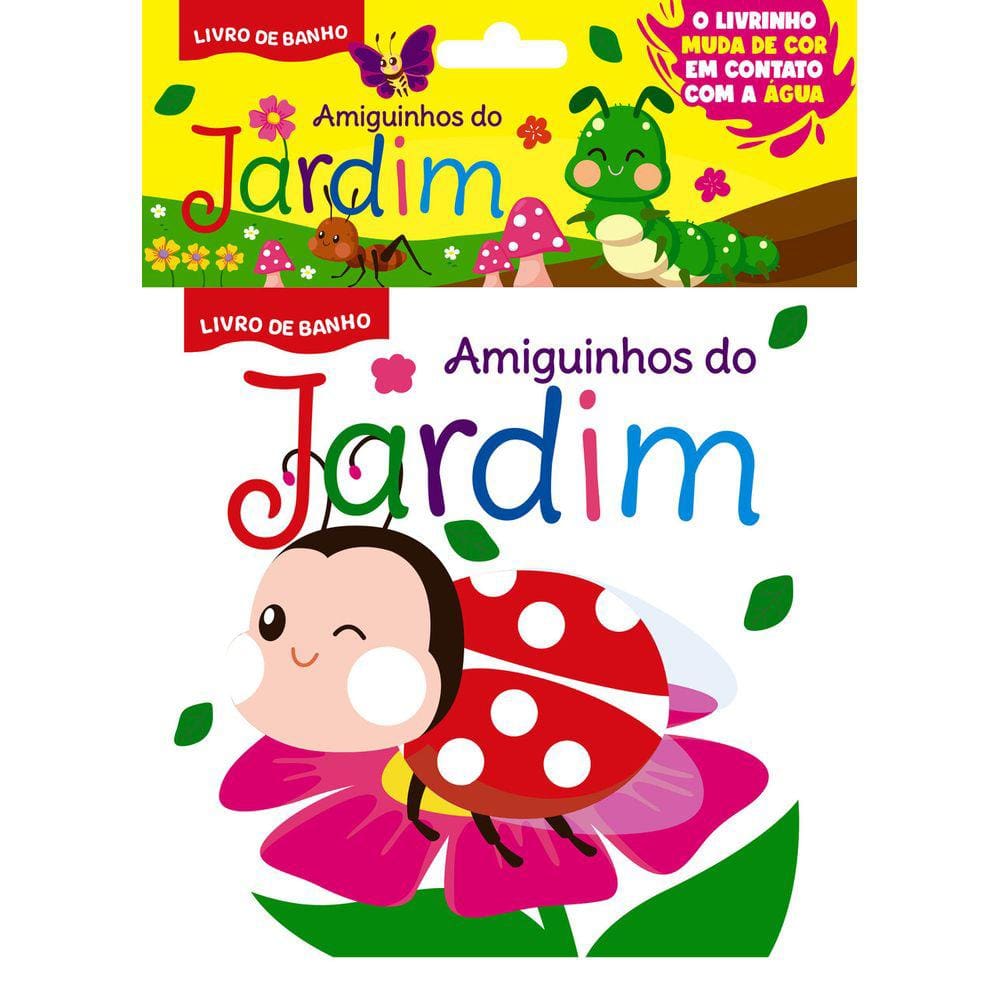 Amiguinhos do Jardim Livro de Banho