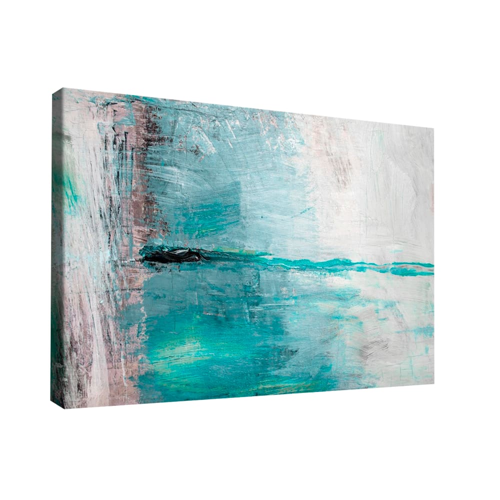 Quadro Pintura Água Abstrato -- BR ARTES