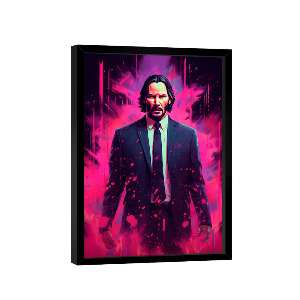 Quadro John Wick Purple -- BR ARTES